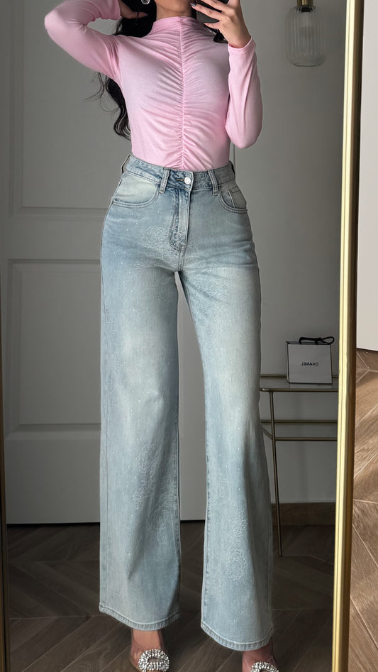 Jeans Mini Strass