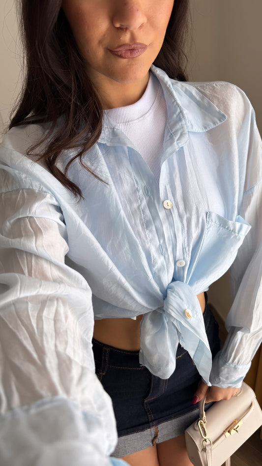 Camicia in organza